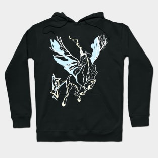 Single Line - Pegasus (White) Hoodie